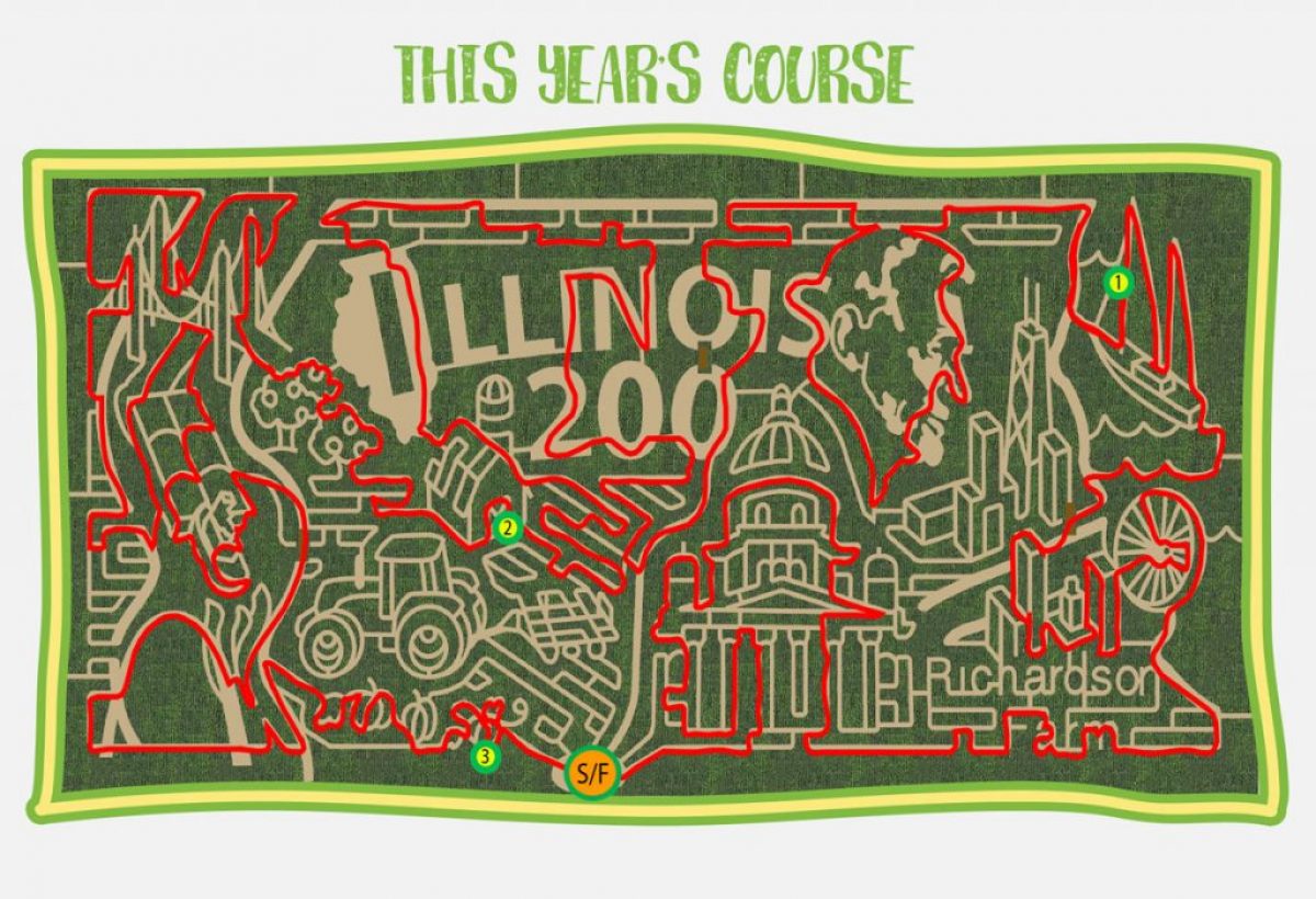 CornMaze maze image 2018