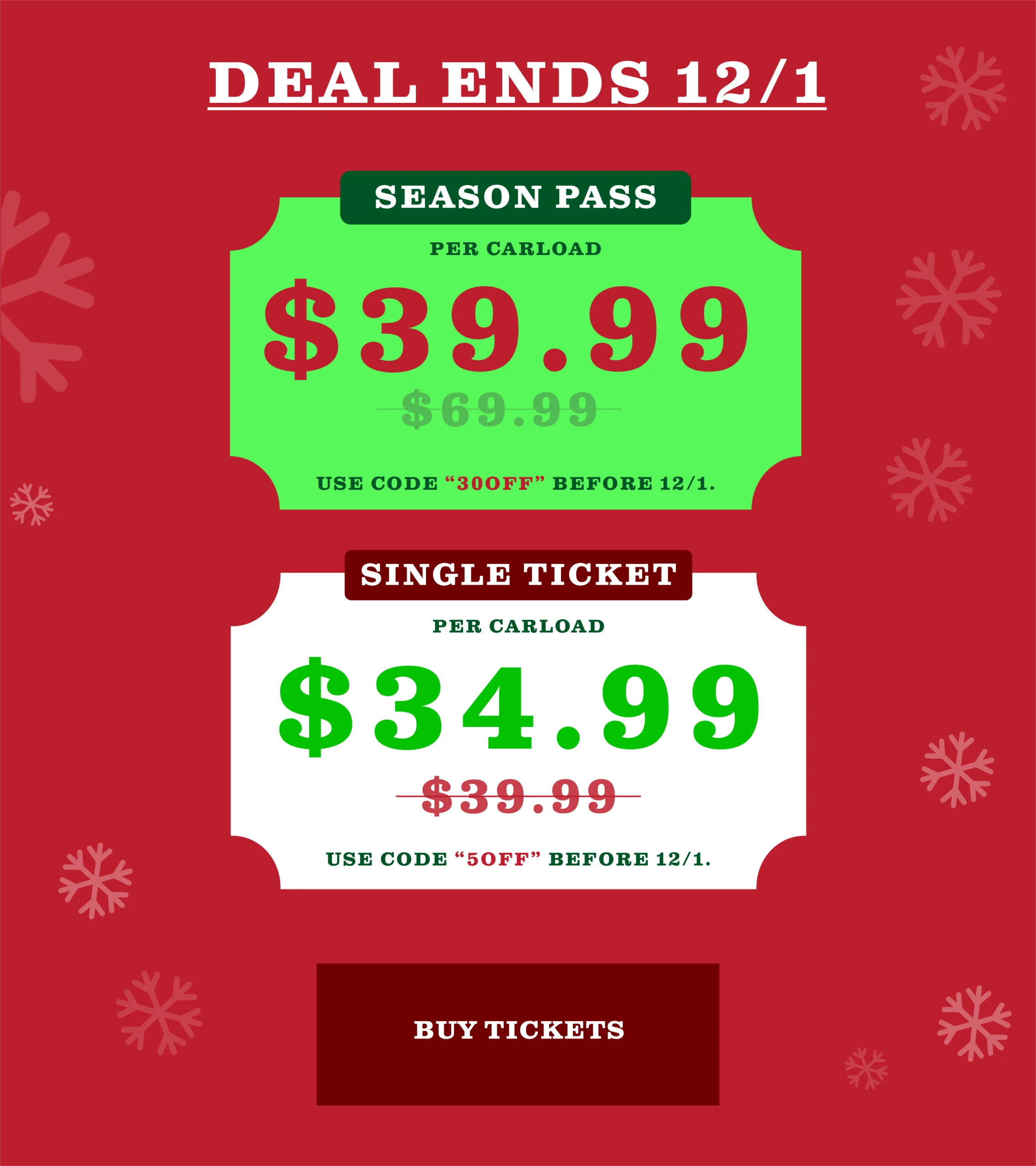 Santa’s Rock n’ Lights – Omaha