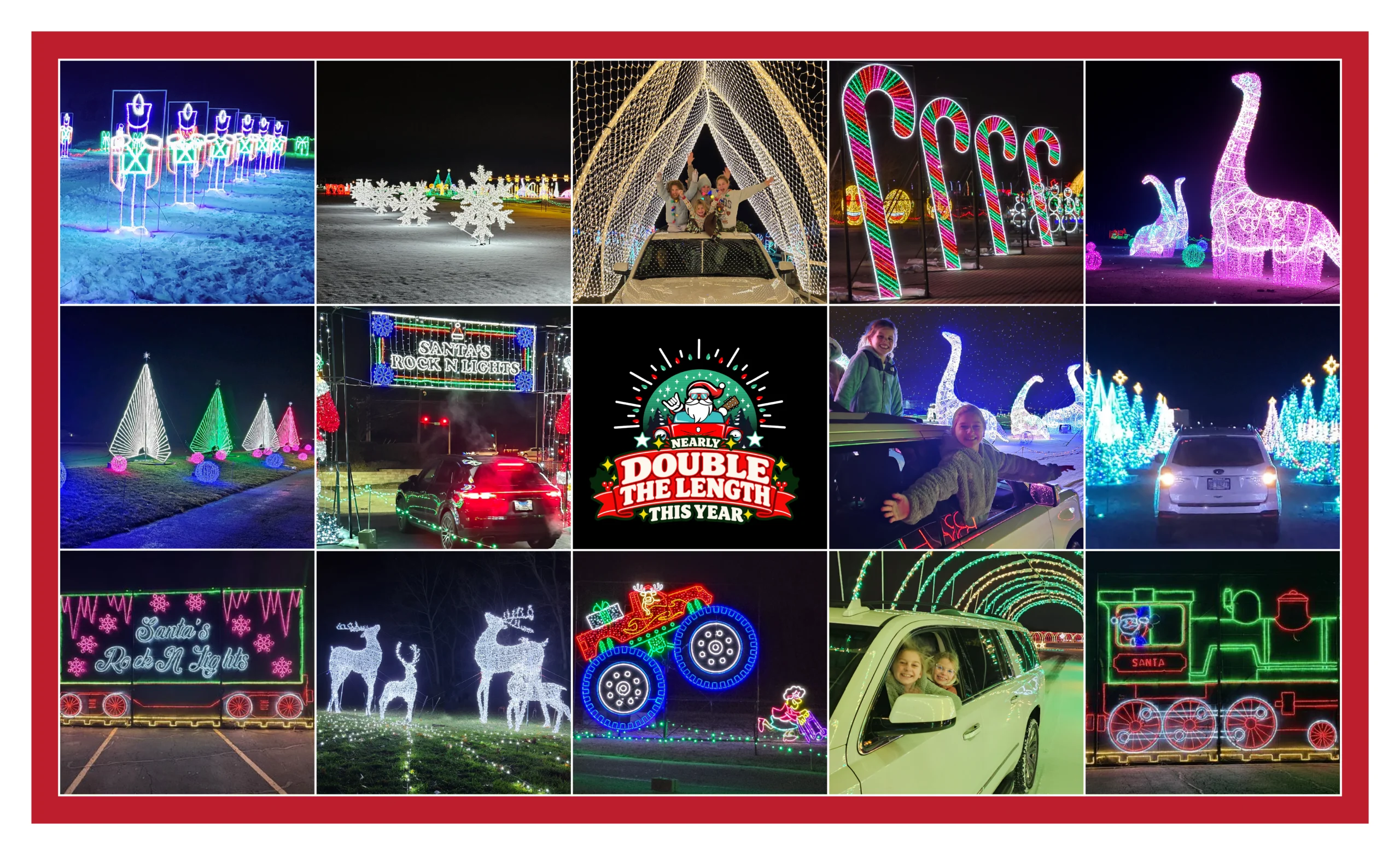 Santa’s Rock n’ Lights – Omaha