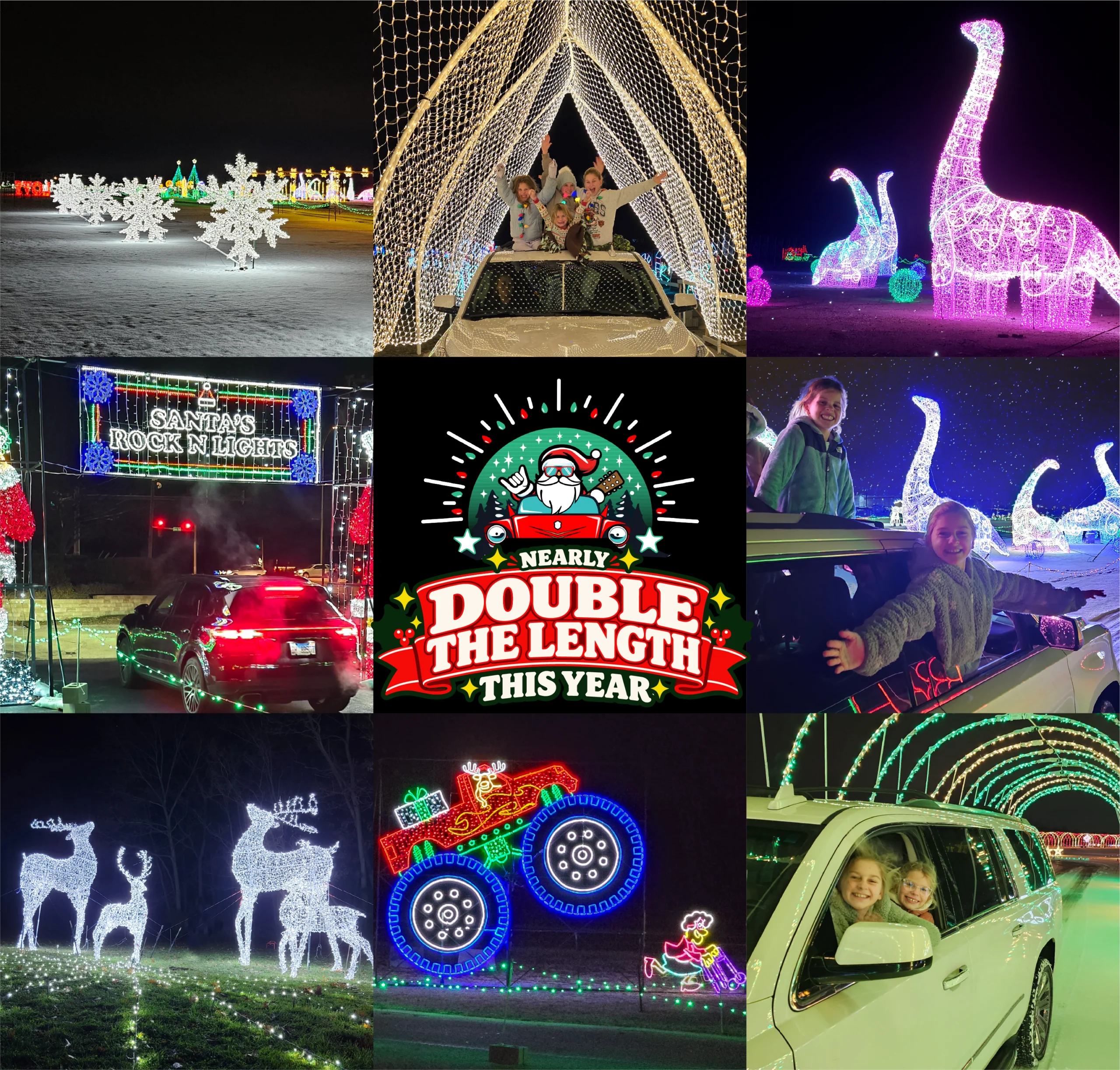 Santa’s Rock n’ Lights – Omaha